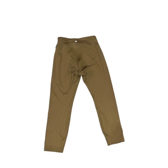 𝅺Women's Simplicity Mid-Rise Capri Leggings 20" All in Motion Olive Green Small - Picture 3 of 3